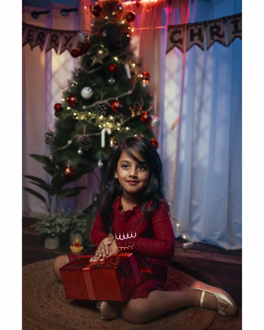 Christmas Eve theme photoshoot