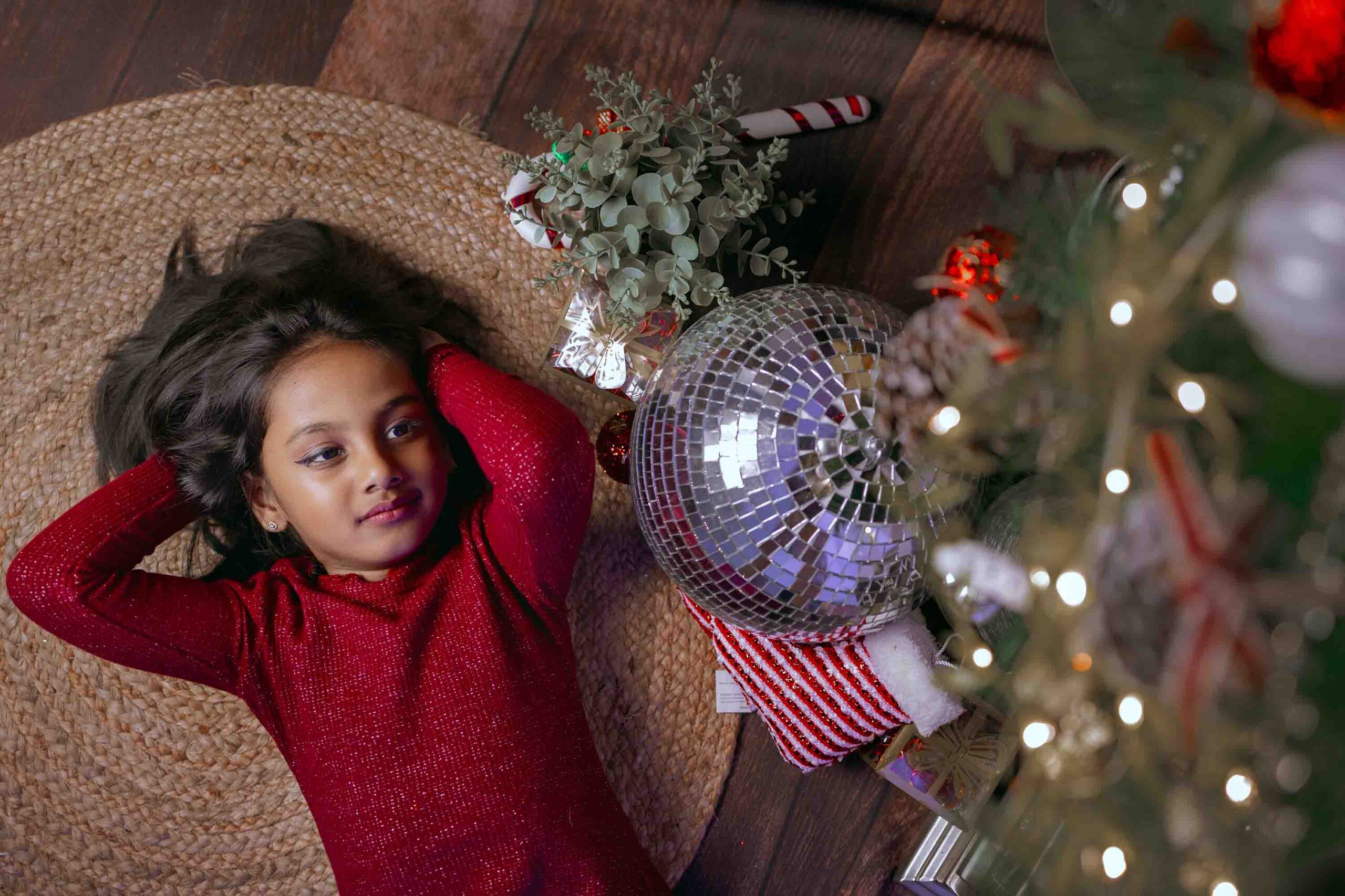 Christmas Eve theme photoshoot