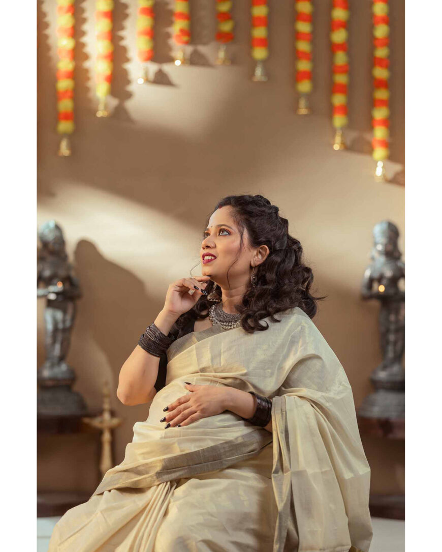 Maternity Ethnic Theme Shoot Chennai