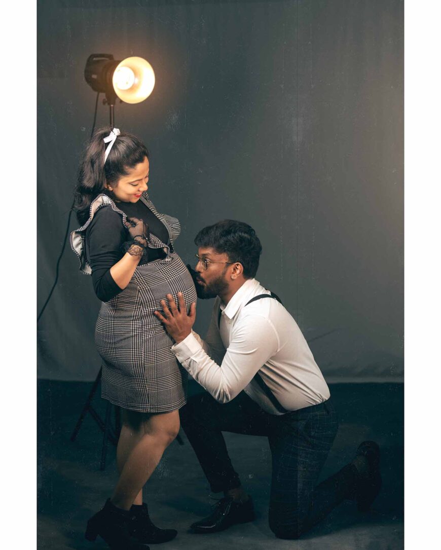 Maternity Retro Theme Shoot Chennai