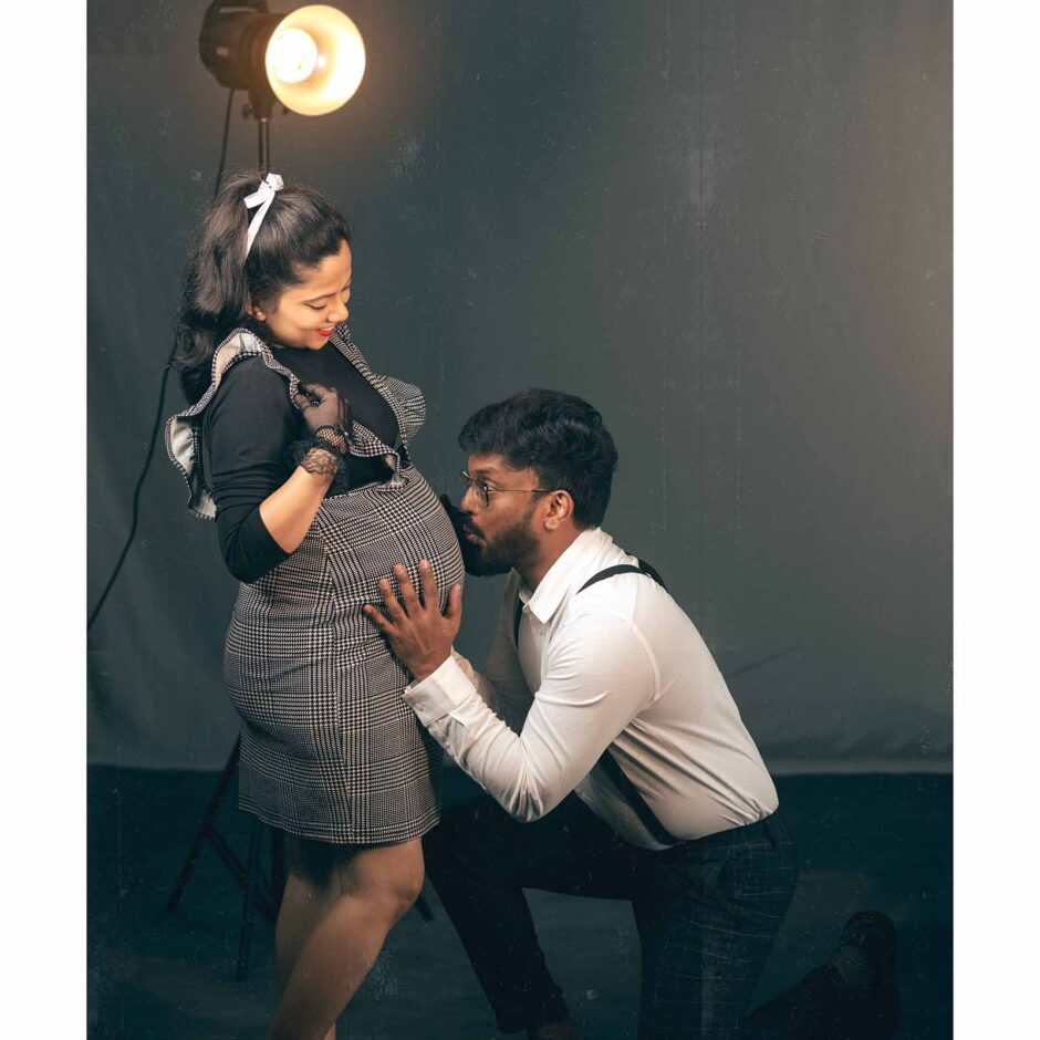 Maternity Retro Theme Shoot Chennai