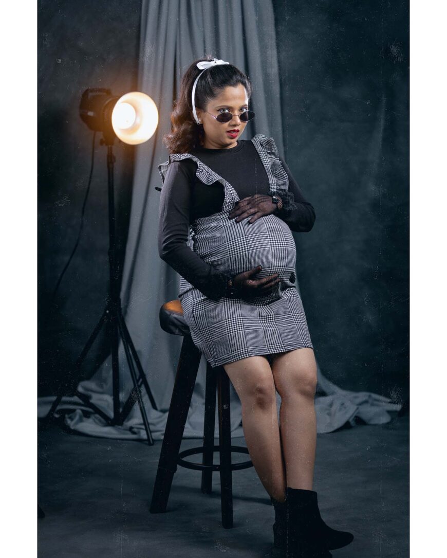 Maternity Retro Theme Shoot stChennai
