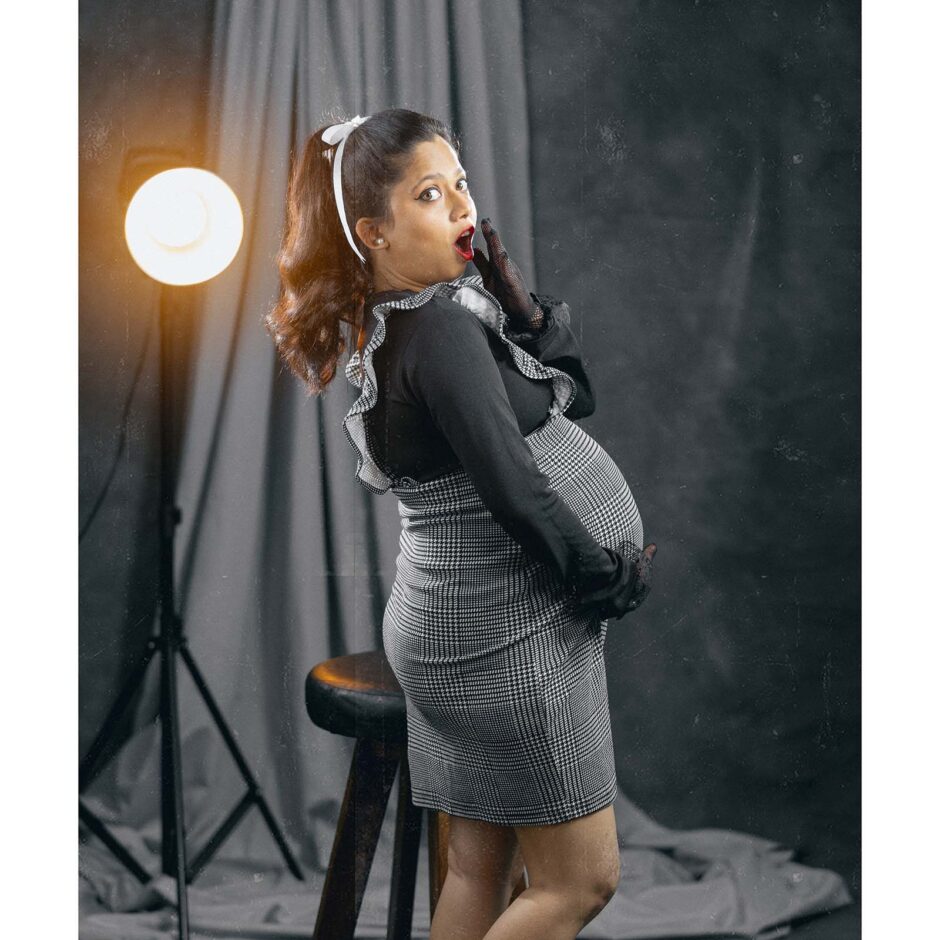 Maternity Retro Theme Shoot Chennai