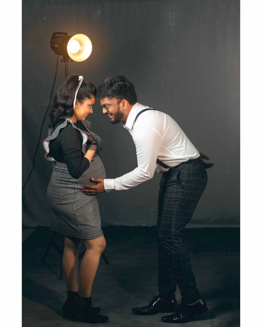 Maternity Retro Theme Shoot Chennai
