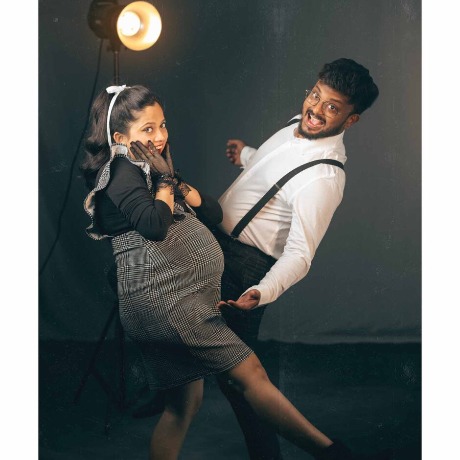 Maternity Retro Theme Shoot Chennai