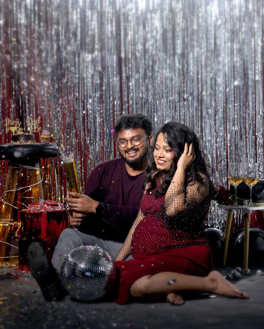 Maternity Shoot Party Theme