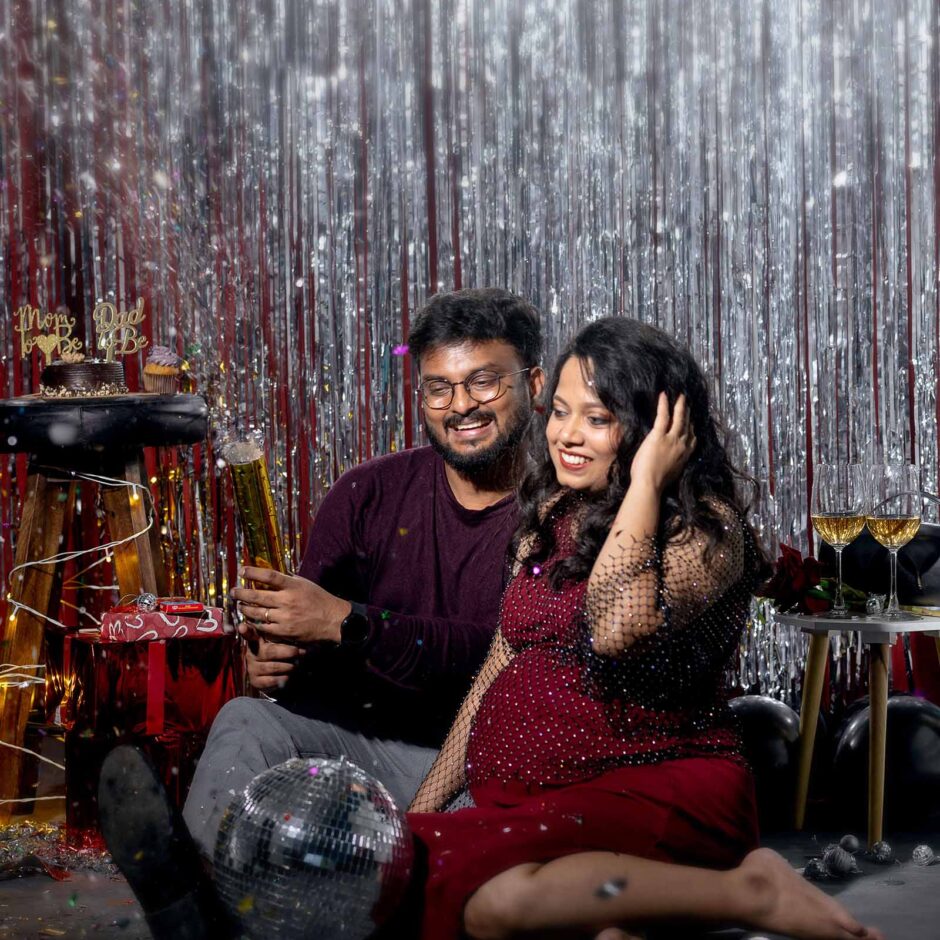 Maternity Shoot Party Theme